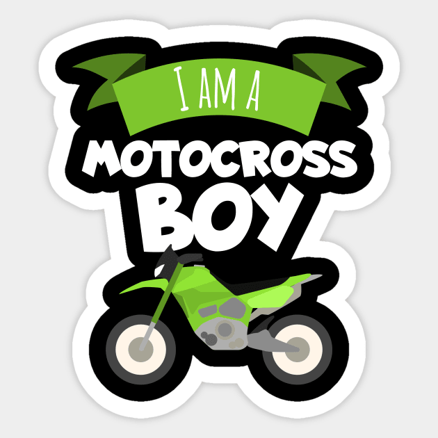 Motocross boy Sticker by maxcode